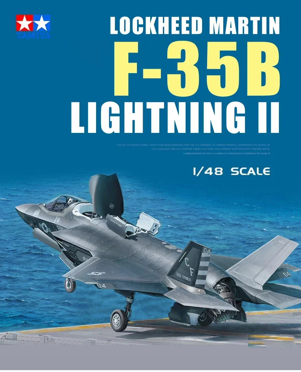 TAMIYA Assemblage d'Avion Modèle Kit 61125 Lockheed Martin F-35B pluies II Fighter 1/48