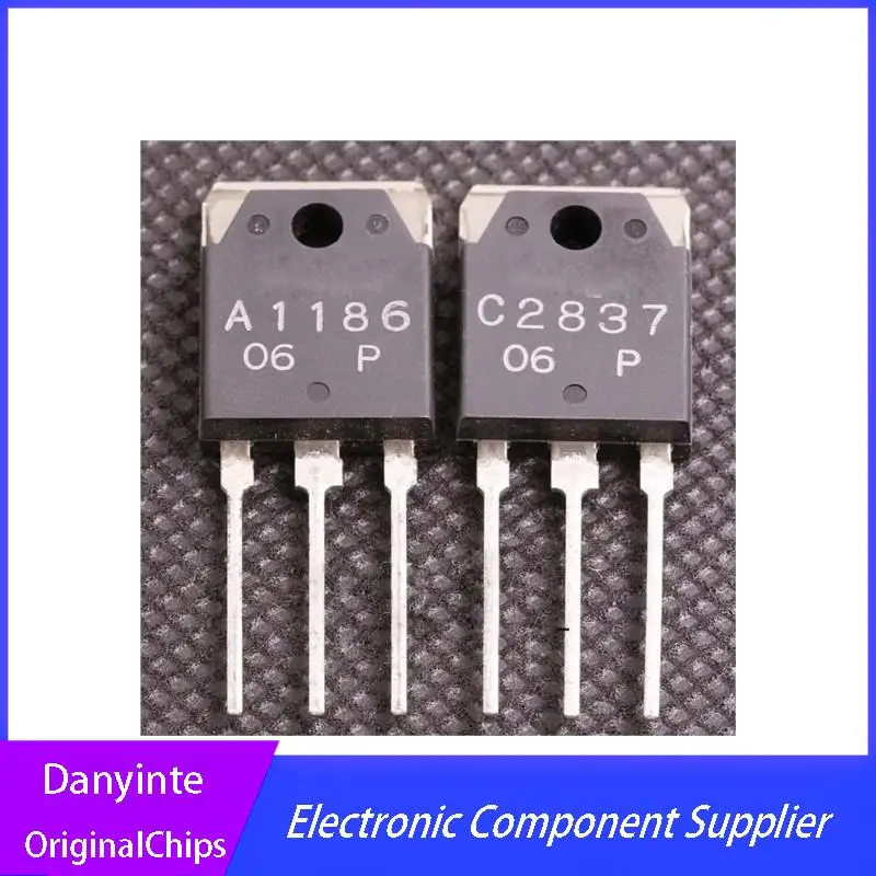 NEW 10pcs   A1186 C2837 (5PCS* 2SC2837+5PCS* 2SA1186 )