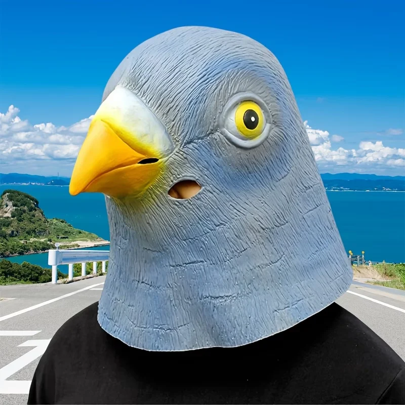 Skincare Pigeon - 1 máscara de paloma de Halloween,
