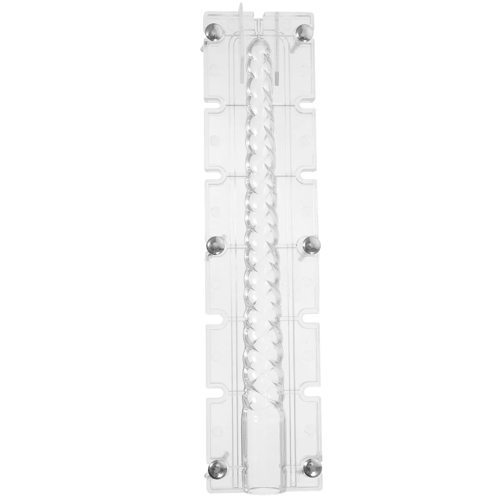 

1Set Acrylic Long Rod Mold Reusable Durable Nonstick DIY Mold for Crafts Making Lightweight Home Decoration