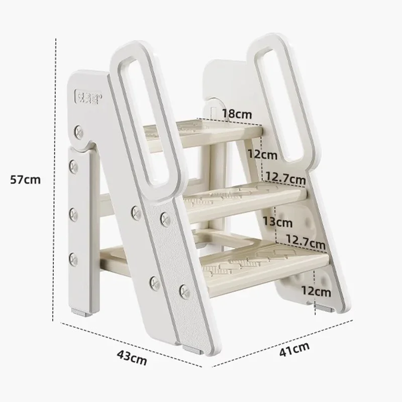 Wielofunkcyjna drabina składane schody domowa kuchnia mała myjnia samochodowa metalowe dekoracyjne proste dziecięce stopnie Sedie gospodarstwa