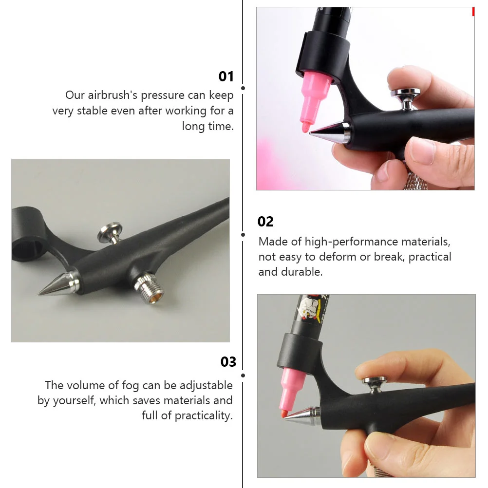 علامة البخاخة نموذج بخاخ طلاء أداة الرسم نظام الرش البلاستيك المحمولة الجاذبية تغذية التلوين ل