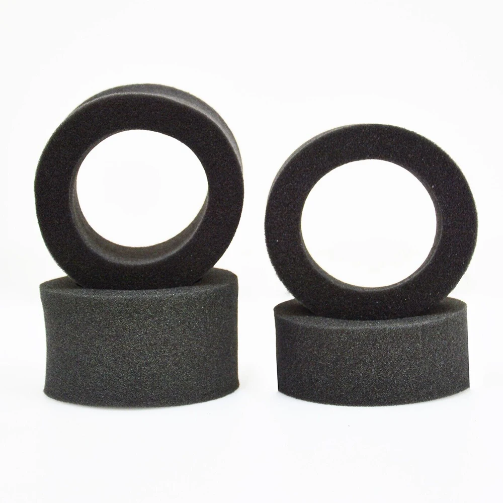 1set RC Foam Tires Compatible with Tamiya Chassis #58336/The Hornet #58124/Super Hornet #58346/Grasshopper #58643/Grasshopper 2