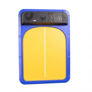 Automatische Tür des Hühnchens mit Sonneneinstrahlungssensor, wasserdicht, aktualisiert, elektrisch, Haushaltsvögel, einfache Installation 12 Haupt Solarverkauf Elektrische Portao - №12