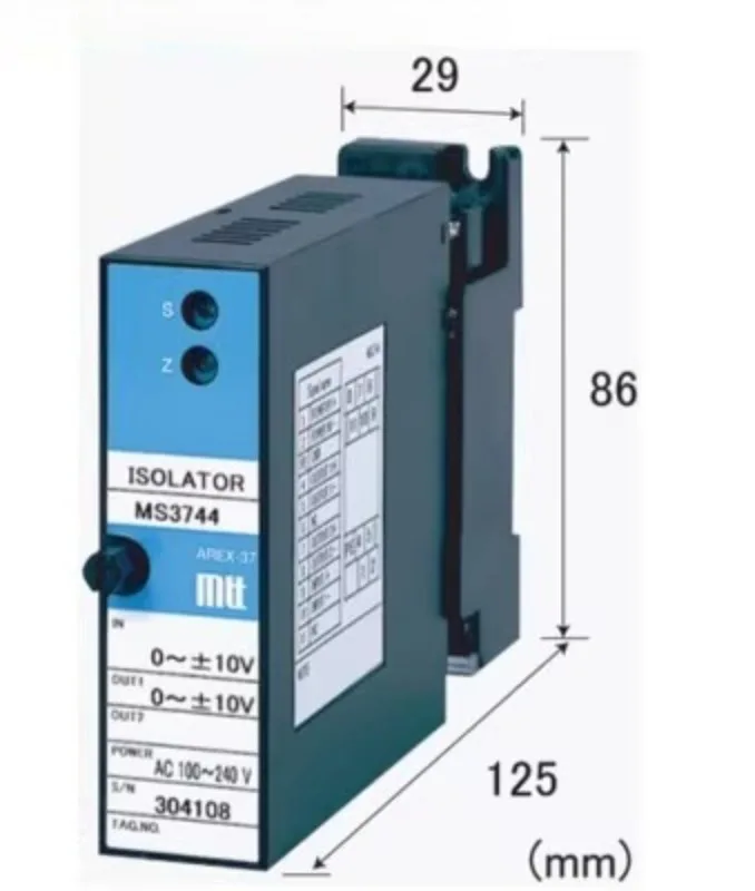 MS3921 MS2910 MS3929 MTT 2 Output Isolation Voltage Transmitter