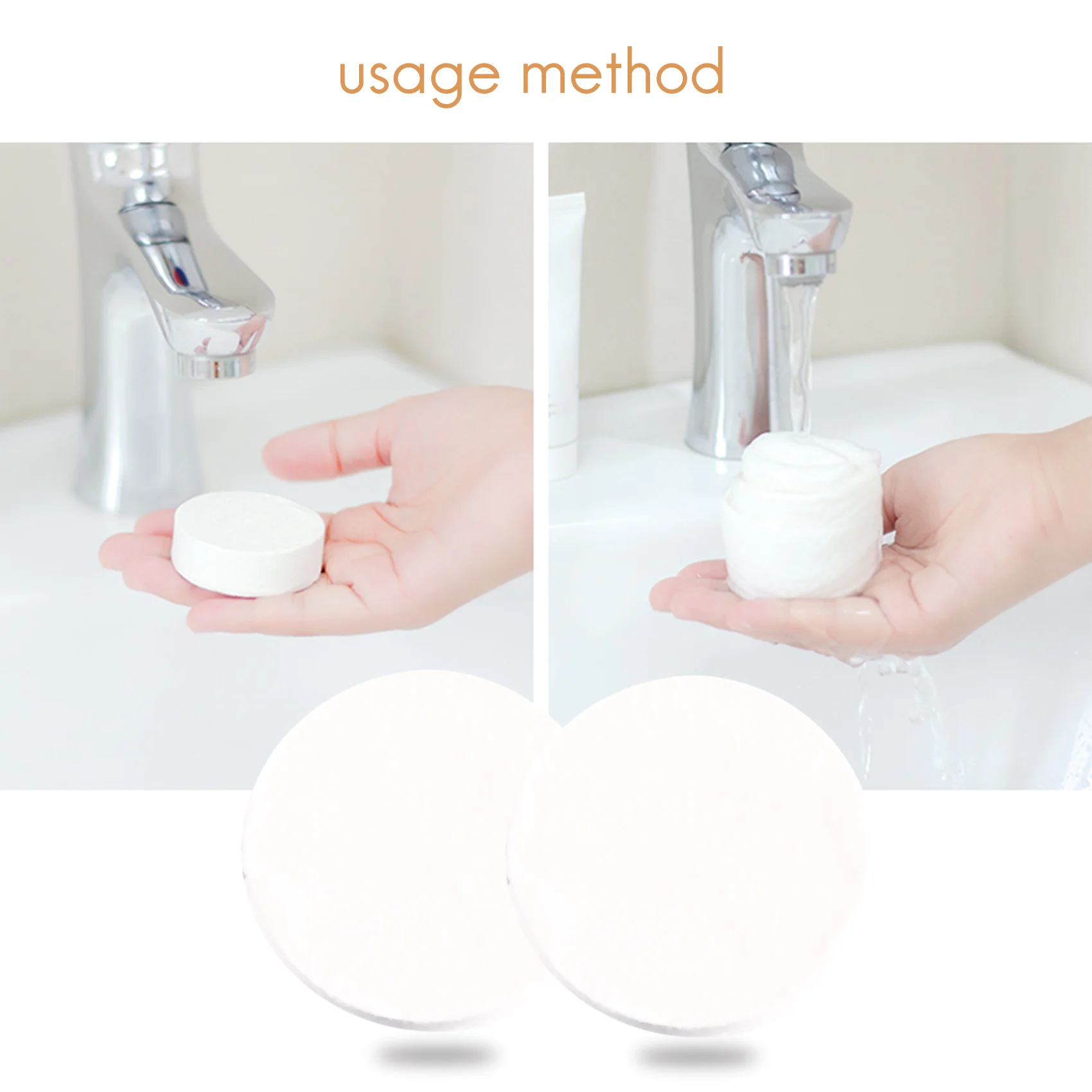 AT02-200 قطعة مناشف مضغوطة محمولة للاستعمال مرة واحدة من القطن المضغوط للسفر والتخييم والمشي لمسافات طويلة