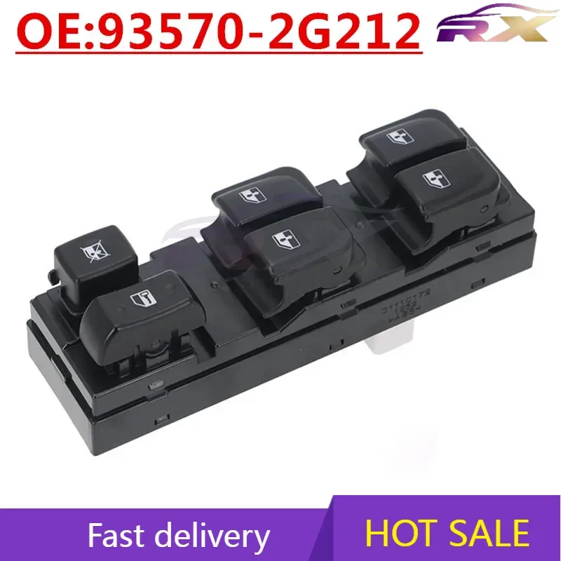 

OEM:93570-2G212 Suitable For 2006-2010 Kia Optima Auto Parts Glass Lifter Switch Assembly