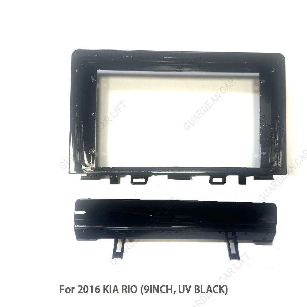 

For 2016 KIA RIO (9INCH Car Radio Fascias Android GPS MP5 Stereo Player 2 Din Head Unit Panel Dash Frame Installation Trim