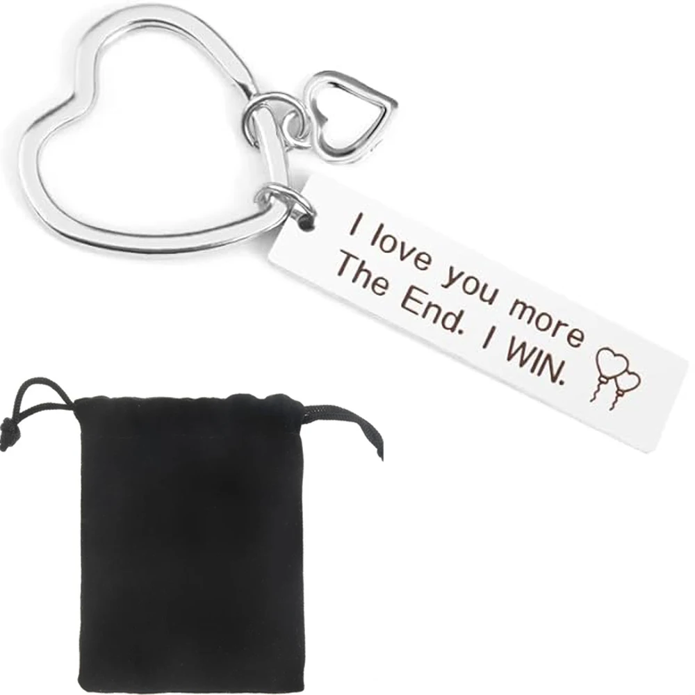 Valentines Day Gifts for Him Boyfriend Gifts Girlfriend Boyfriend Keychain Couples Gift Ideas Love Keyring I Love You Gift