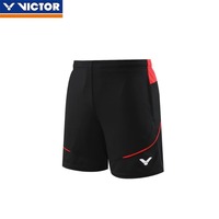 Victor 2025 New Men's and Women's Same Badminton Pants Loose Moisture-wicking Casual Sports Shorts