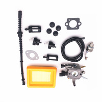 Carburetor Carb Ignition Coil air filter For STIHL FS120 FS200 FS200R FS250 FS300 FS350 Trimmer Weedeater 4134 120 0653