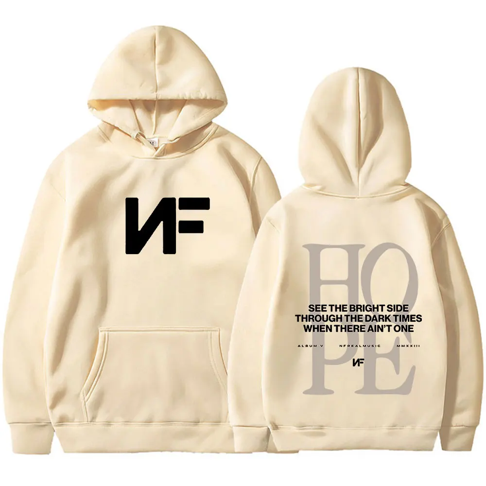 Men Women Clothes Fashion Hip Hop Vintage Hooded Sweatshirts Rapper Nf Hope Tour Hoodie Harajuku Long Sleeve Oversized Pullover