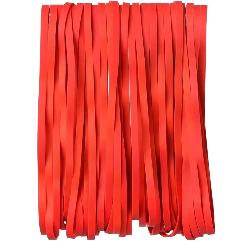 

Резинки для волос, 50 штук, 8 дюймов, большие, для мусорных баков, эластичные резинки для офисных принадлежностей, папок, коробок