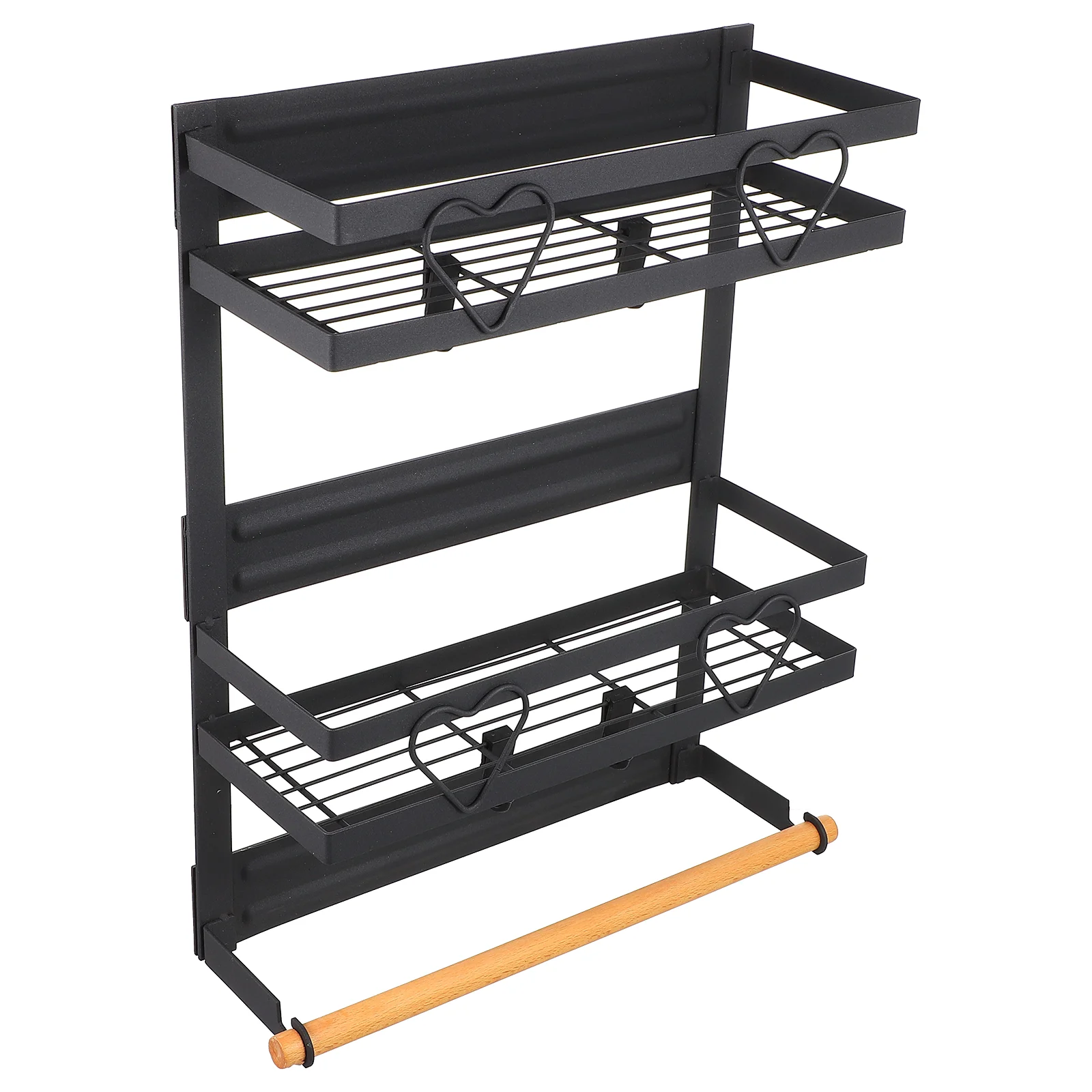 

Shelf No Punching Rack Storage Shelves Wall- Mounted Wire Paint Sundries Holder