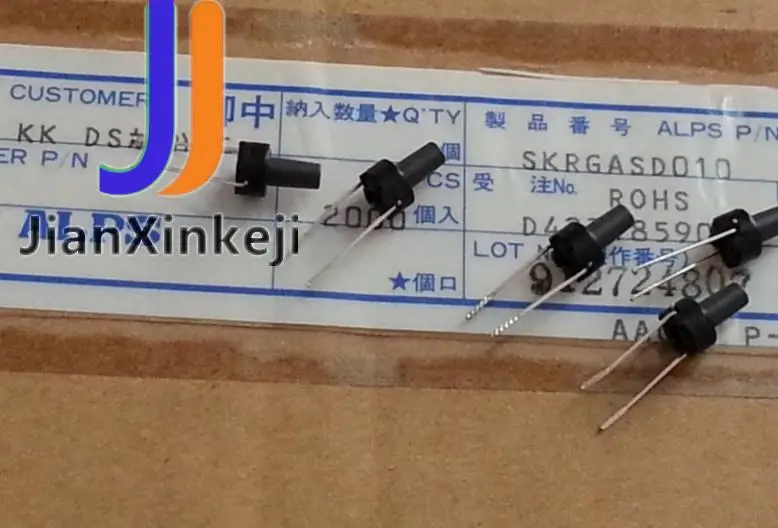 11pcs original new   SKRGASD010 touch switch 669.5mm in-line 2-pin key switch rt micro