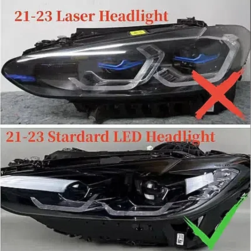 G82 M4 White Angel Eye DRL For 2021 2022 BMW G22 G23 G26 G80 M3 430i M440i LED Headlight Non Laser Daytime Running Light Module