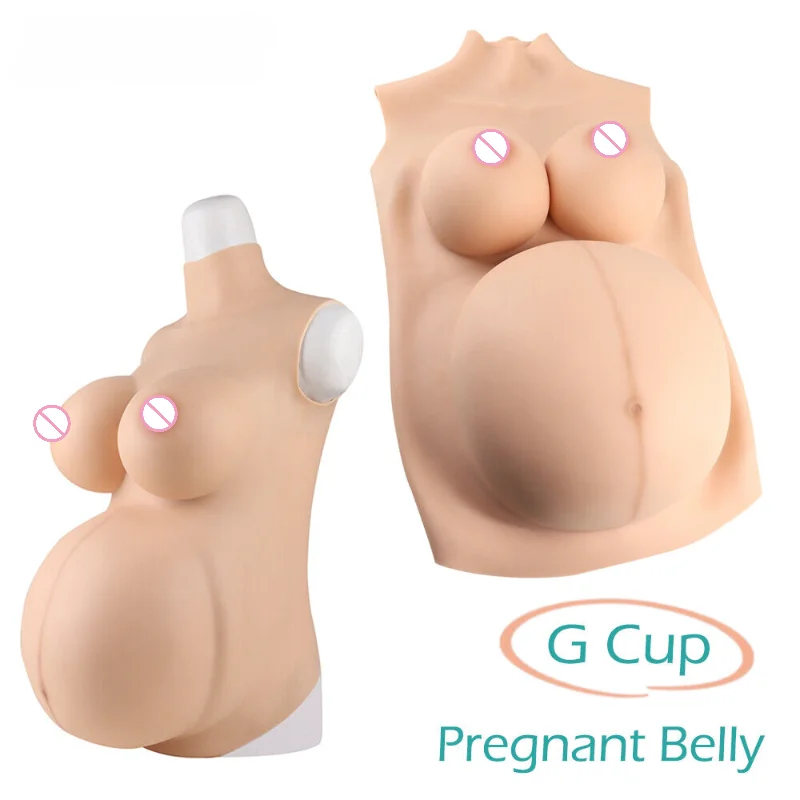 Cotton Filling Pregnant Women's Abdominal G-cup Breast Shape Cosplay Large-scale Event and Performance Clothing