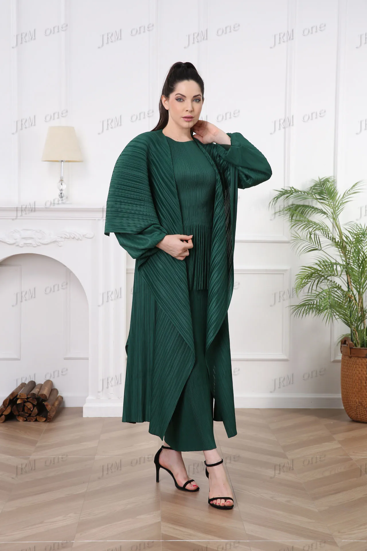 2024 Latest Design Of Pleated Women Two-piece Suit, Abaya New Elegant Traf Plus Size Set Womens Dress Outfit Evening Prom Ladies