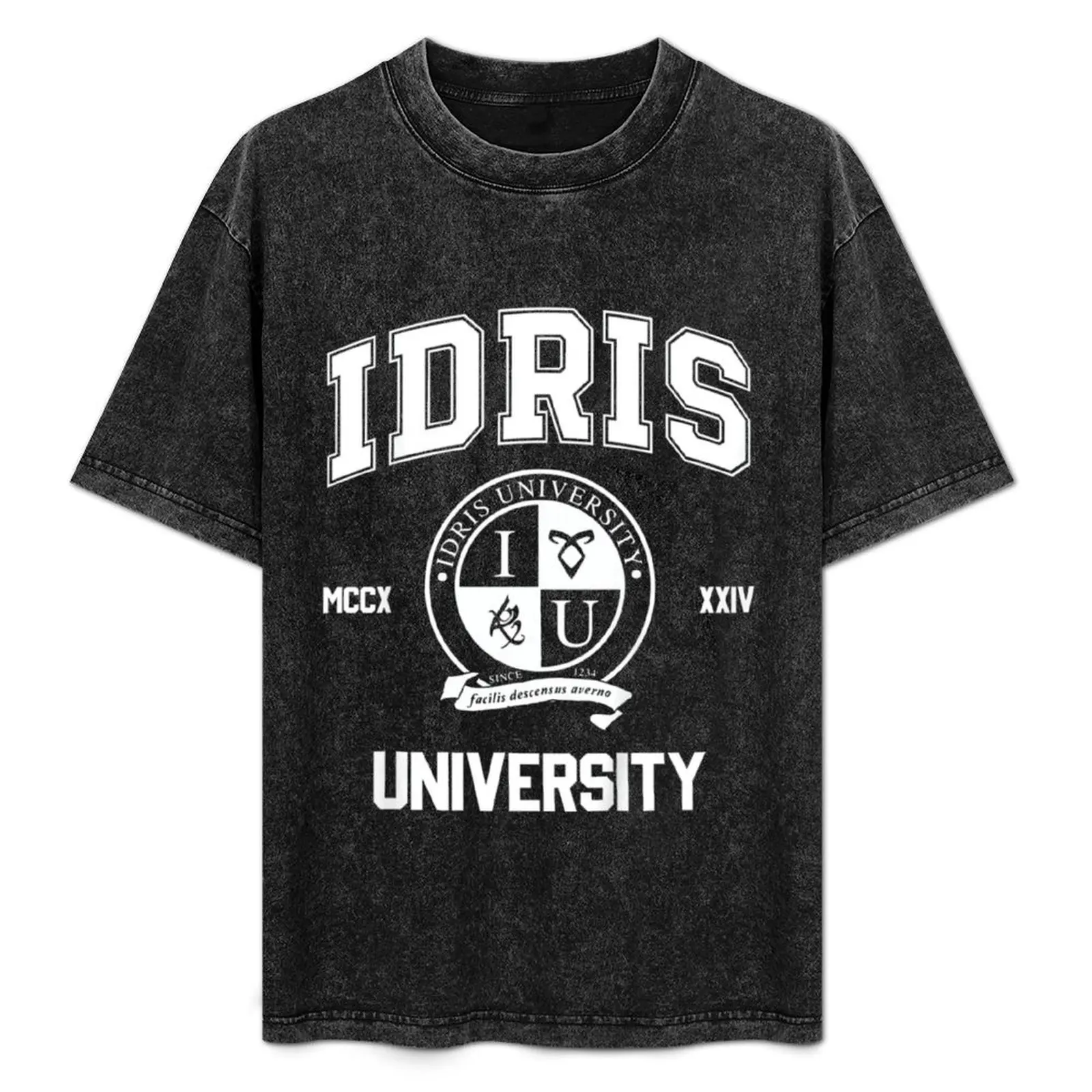 

Idris University, Shadow, Bookish, City of Bones, Clockwork Prince, Gift For Fan T-Shirt man t shirt men workout shirt