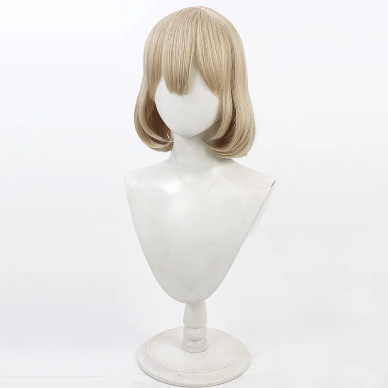 Girls und Panzer Katyusha Cosplay Wig Катюша Heat Resistant Synthetic Hair Anime Game Party Role Playing Wig + Wig Cap