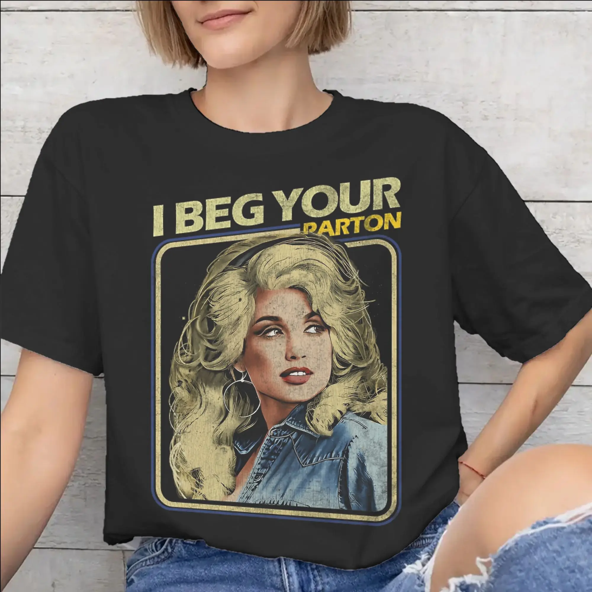 Men Women RIP Dolly Parton T Shirt Pure Cotton Graphic Printing T-Shirt  Top Clothing