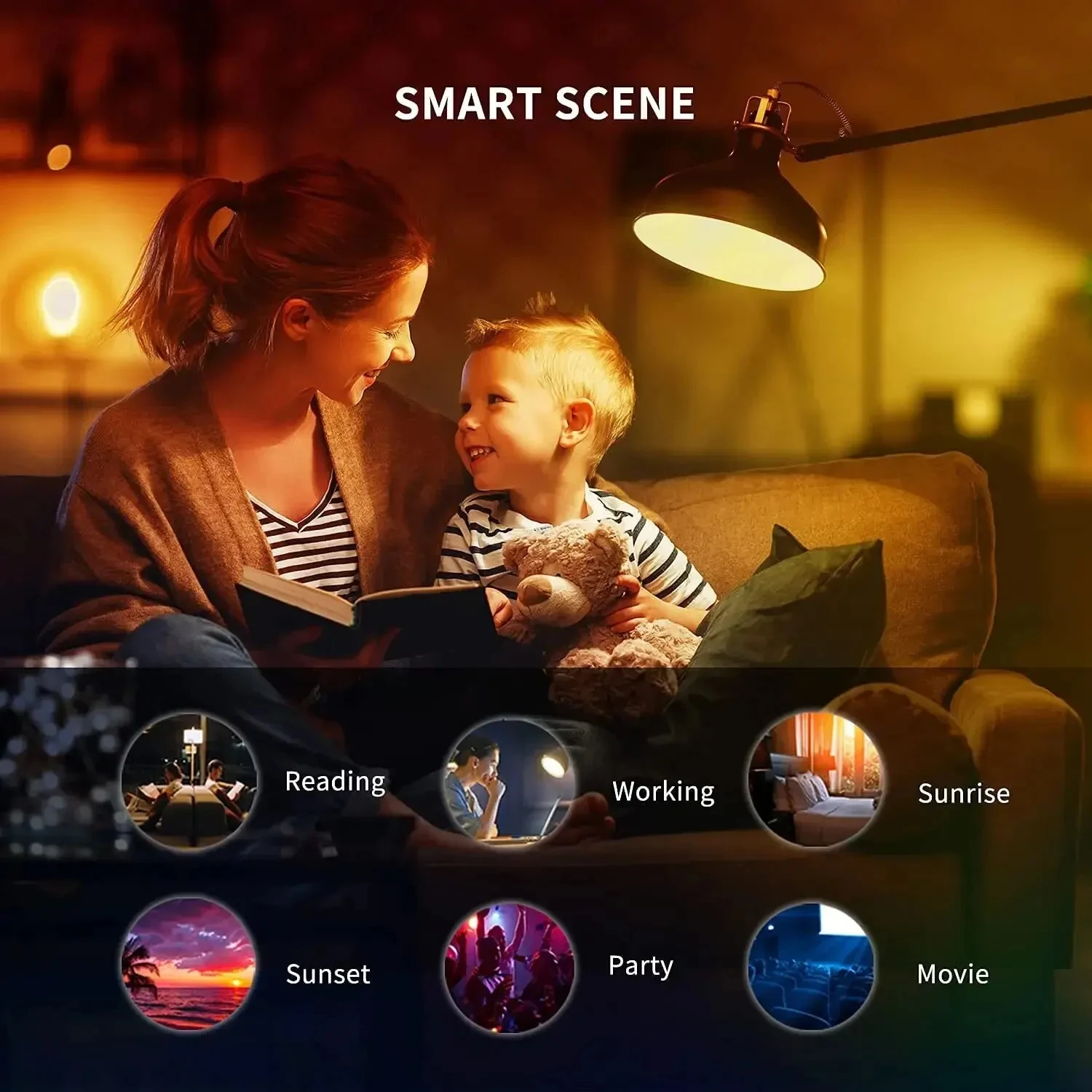 Smart Bulb W3 Smart & Voice Control Enabled Color YLDP005 Light Lighting Smart  Wireless Bluetooth Control