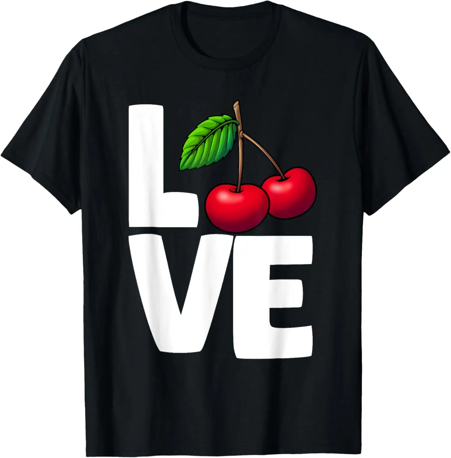 Cherry Graphic For Men Women Kids Cherry Print Cherry Lover T-Shirt