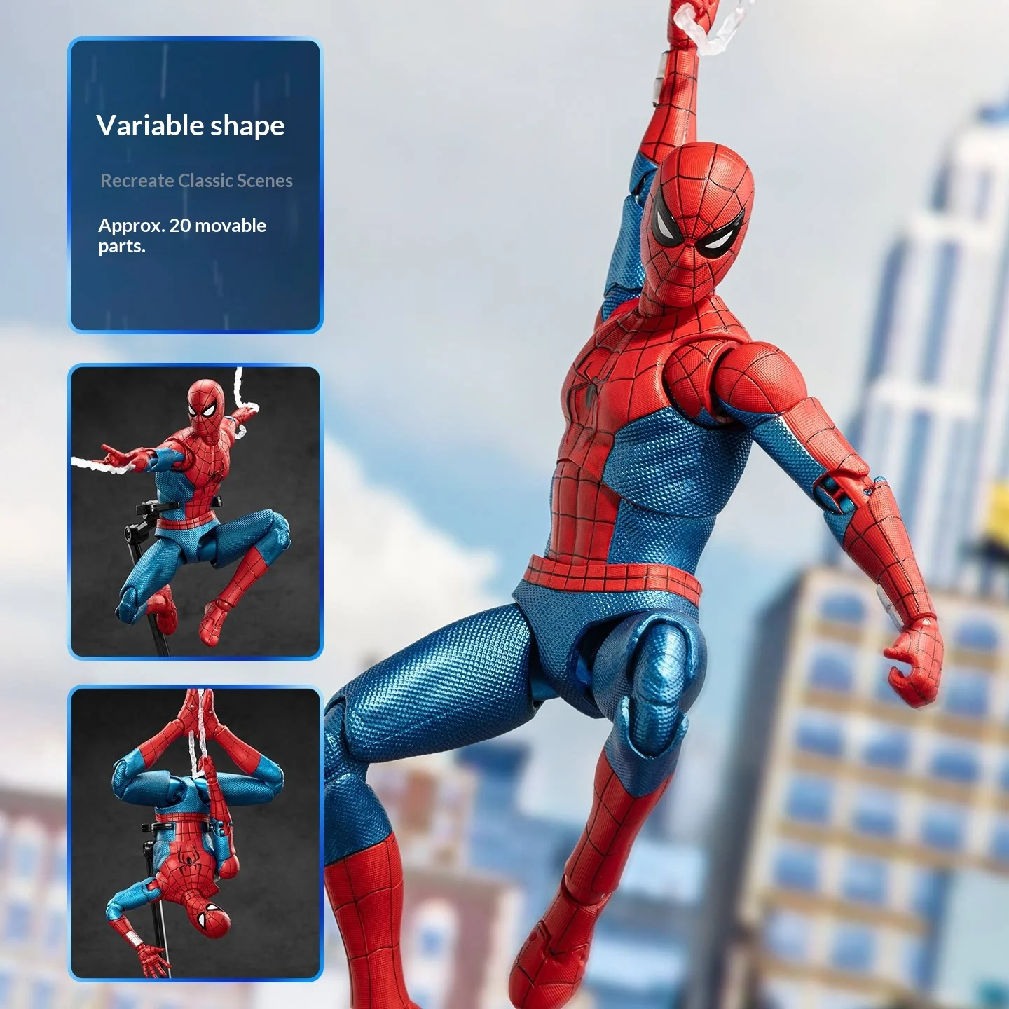 Spider-Man Brand New Day 7-inch Action Figure 1/10 Scale Marvel Official Licensed Collectible Model Toy Gift for Fans - view 3