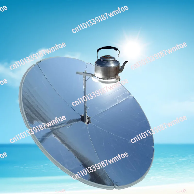 Foldable Solar Stove, 1.56m Diameter—boils Water and Cooks Meals Without ,Fuel or Charcoal Concentrating Solar Cooker