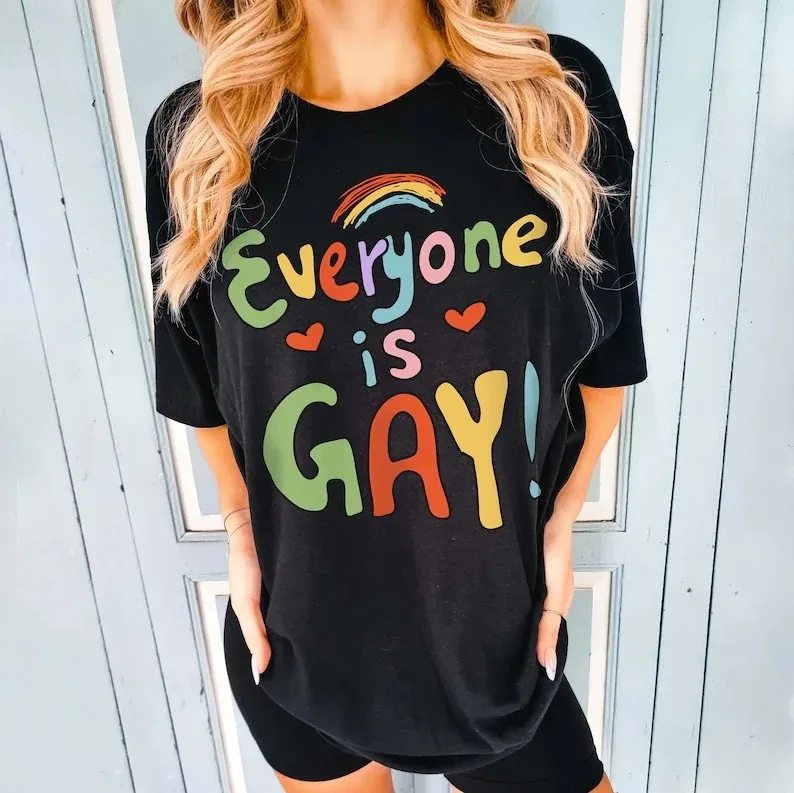 

Rainbow Pride LGBTQ+ T-shirt for Everyone