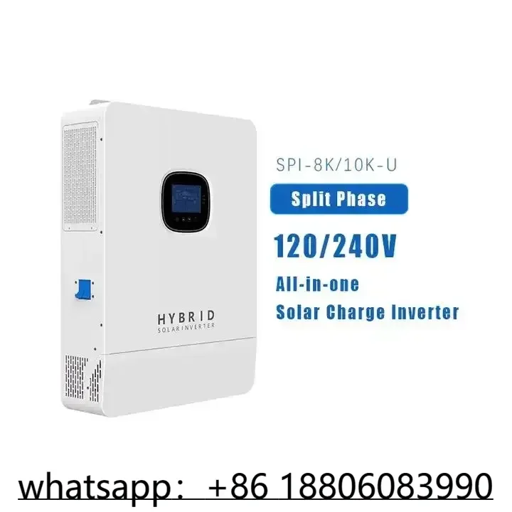 Split Phase 48V 10KW 8KW 120V 240V Off Grid Solar Inverter Solar Energy US Version Hybrid Solar Inverter 5KW