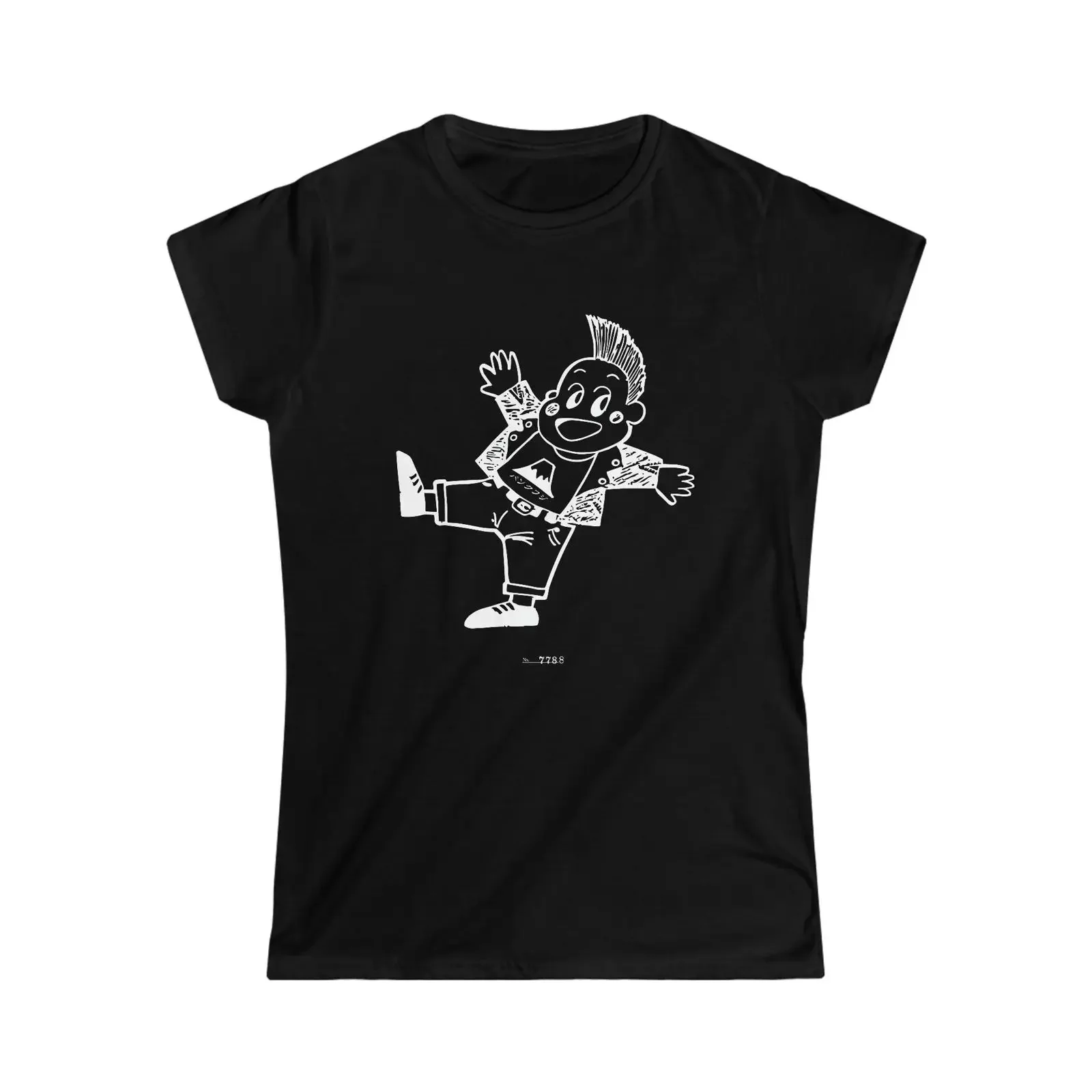 Japan Punk Boy Women's T Shirt Fujiyama for Her Softstyle vintage Washed Breathable streetwear Stylish Casual Slightly fashion