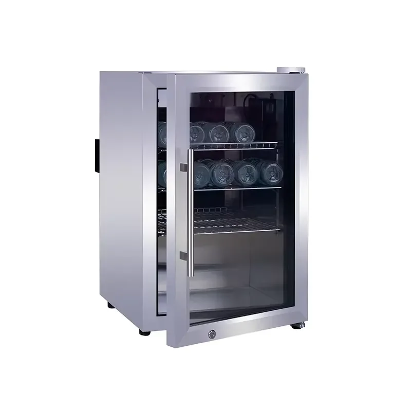 for Vertical Commercial Outdoor Stainless Steel Mini Beverage Bar Refrigerator Supplier Wholesale