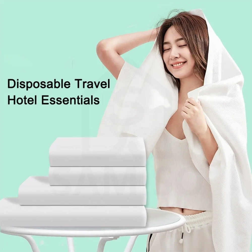 

New Portable Disposable Bath Towel Soft Quick-Dry Thickened Bath Towel Cotton Skin-Friendly Towel Travel
