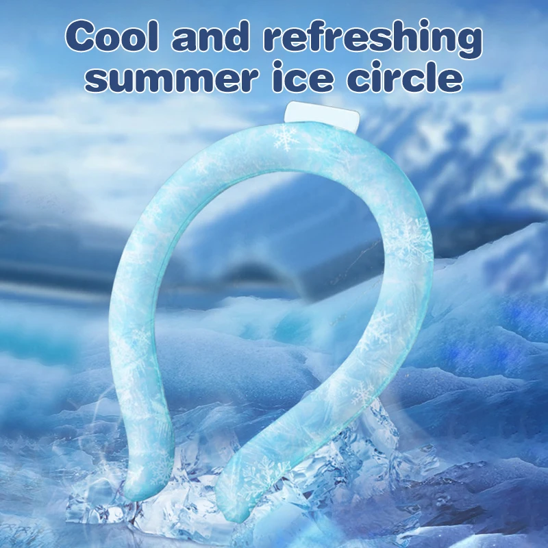 Summer Supplies To Prevent Heatstroke Cooling Artifacts Ice Neck Outdoor Sports Cooling Ring