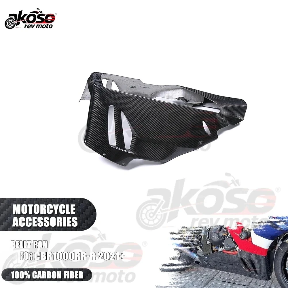 

Motorcycle Accessories Belly Pan Lower Side Fairings Kits Modified For Honda CBR1000RR-R 2021+ 100% Carbon Fiber Cowling Panel