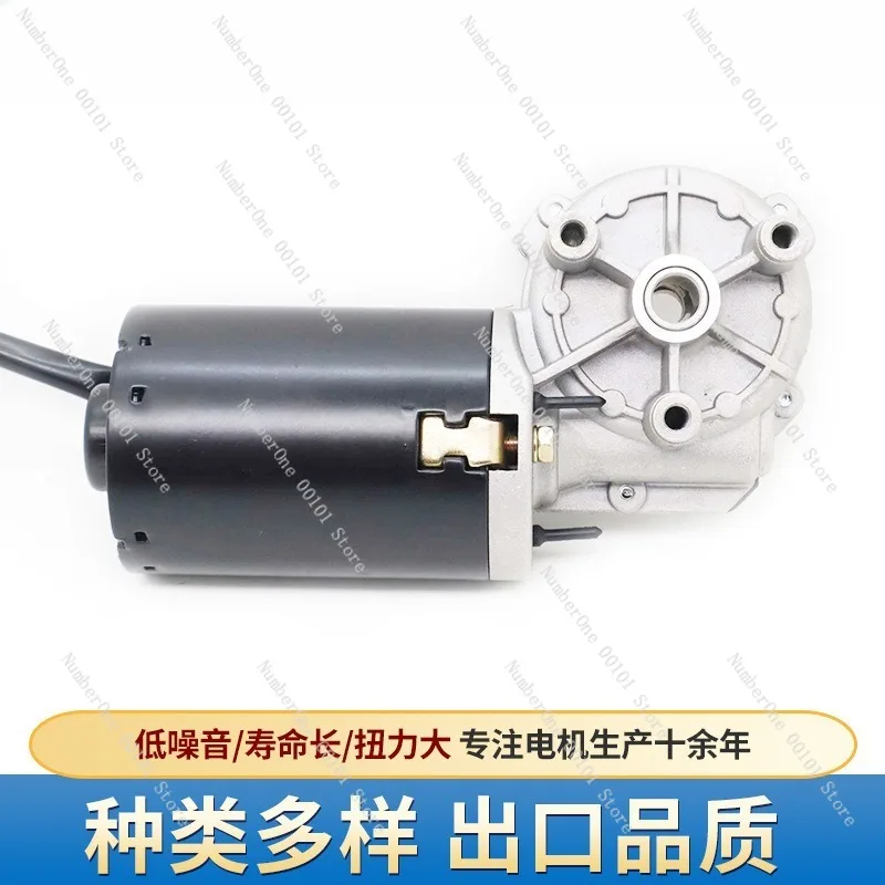 DC Gear Motor,Worm and Brushed Motor Kit,High Torque Electric Motor for Robotics,Automation,and DIY Projects