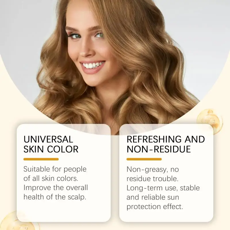 Hoegoa Scalp Protection Spray Refreshing Non-Greasy Mild Care and Clean Scalp Daily Gentle Scalp and Hair Care Spray