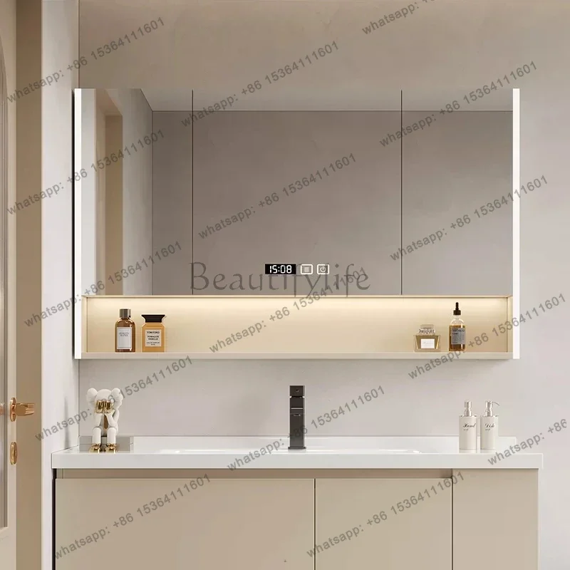 LSToilet Corner Makeup Luxury Shelves Cupboard Storage Organizer Gabinete Salon Furniture Modern Accessories Bathroom Cabinet