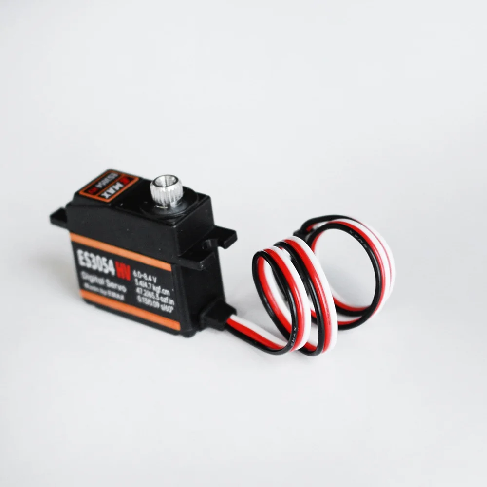 Micro Servo numérique 17g ES3054, engrenage métallique 6.0-8.4V, servos haute tension pour bricolage, Drones RC, avion, hélicoptère, modèle de jouets