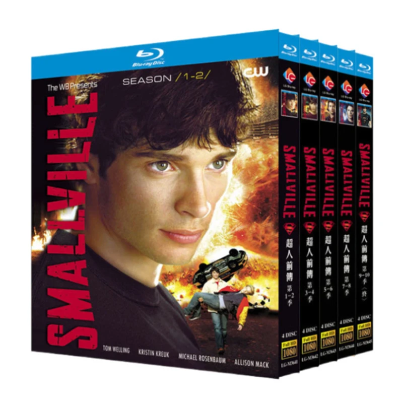

Smallville Season 1-10 Blu-ray Disc