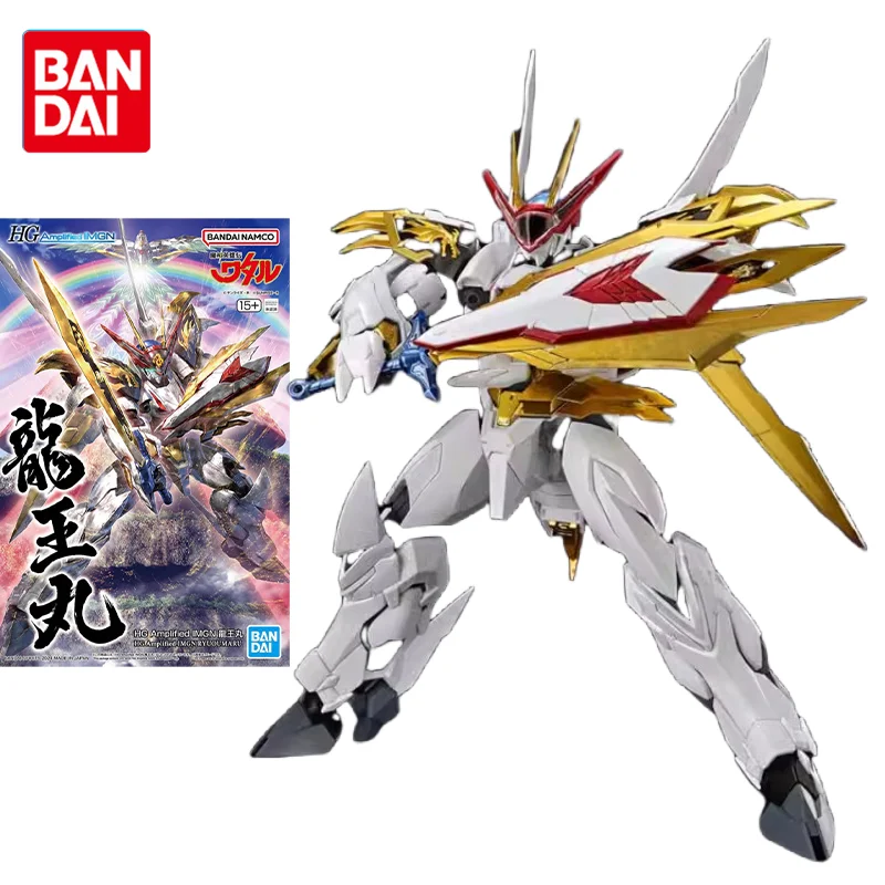 

Bandai Original Anime HG Amplified IMGN Ryuoumaru Action Figure Assembly Model Collectible Model Toys Gifts for Children