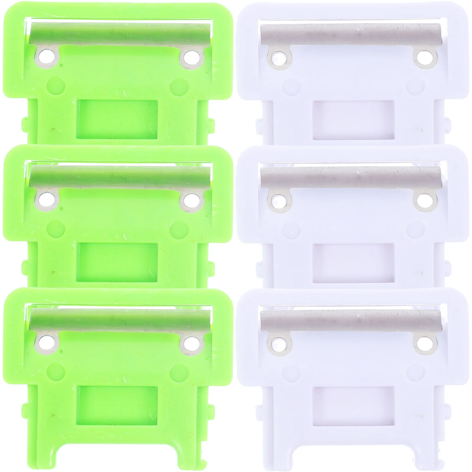 

6Pcs Stainless Steel Peeler Blades Replacement Slicing Vegetable Fruit Peeler Kitchen Supply Tool Orange Accessories