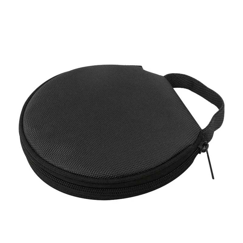 Car cd bag storage disc storage box large capacity oxford cloth car cd bag board home car round disc bag