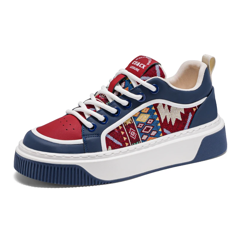 

Men's motorcycle new trend canvas fashionable sports shoes breathable casual versatile men's shoes