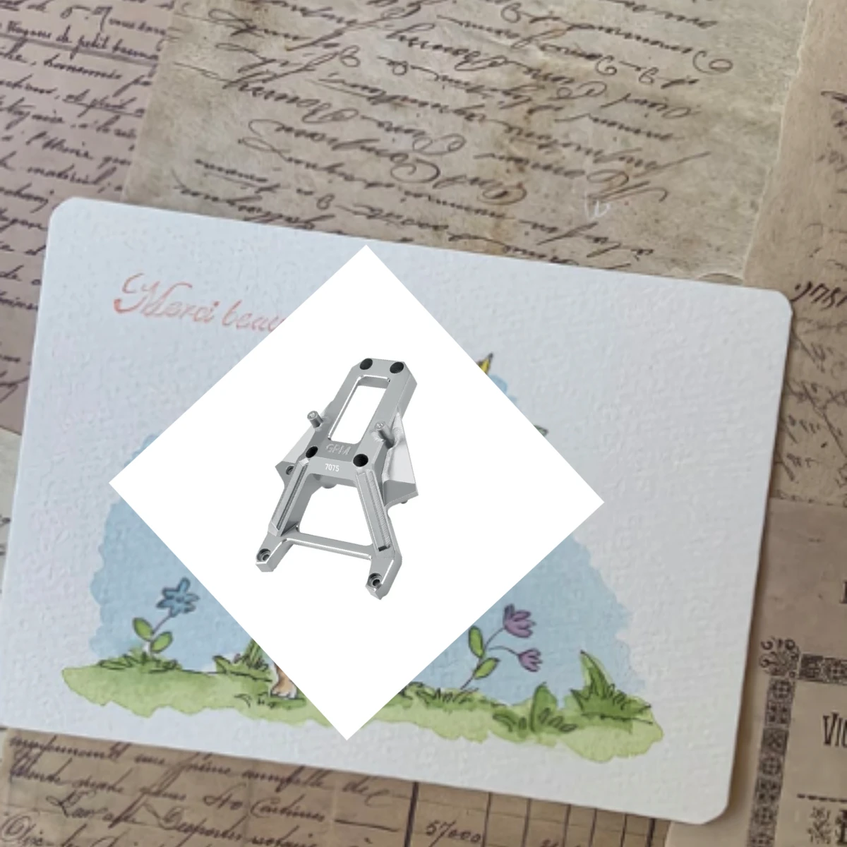 

GPM CNC Aluminum 7075 Front Bulkhead Cover Set For TRAXXAS 1/6 XRT 8S