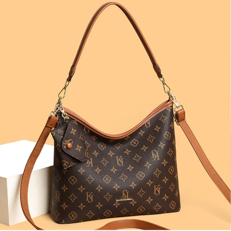 

Женская роскошная сумка через плечо из искусственной кожи, дизайнерская, элегантная, классическая, для современных стильных образов