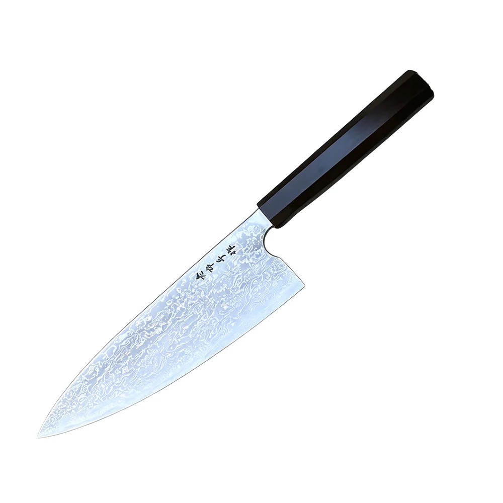 8.5 Inch Gyuto Knife BG42 Aviation Special Steel Core Handmade Damascus Steel Blade Chef Cleaver Kitchen Knives Customizable