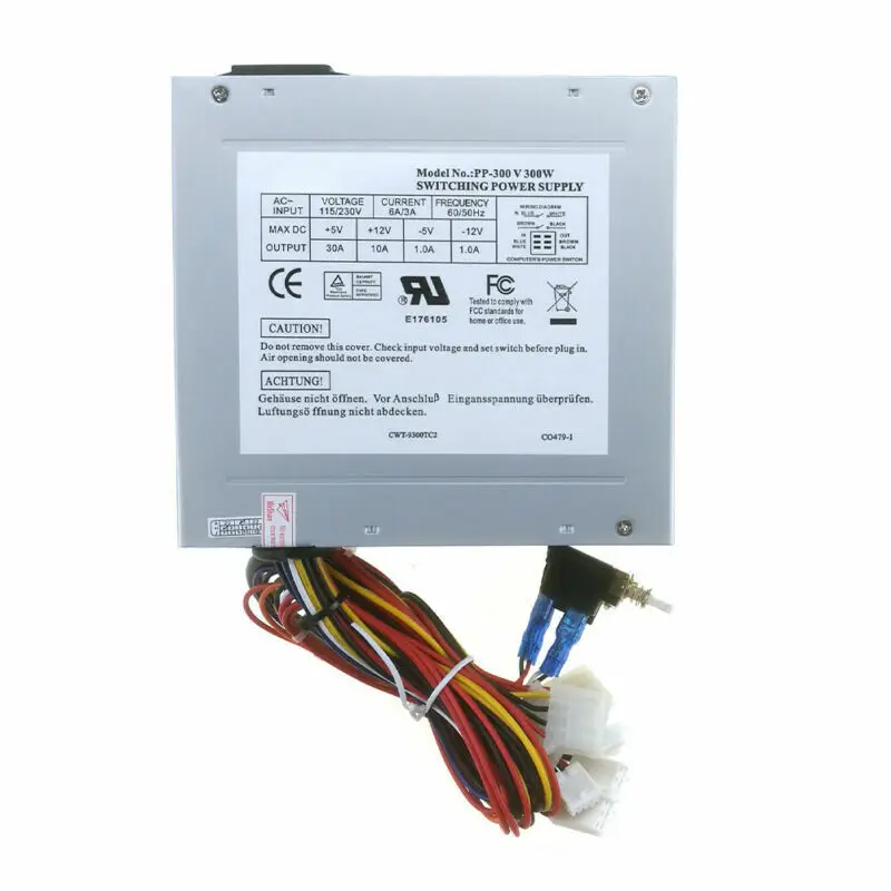 

300W Power Supply for ANTEC Old-style Industrial Computer AT 140*150*86mm