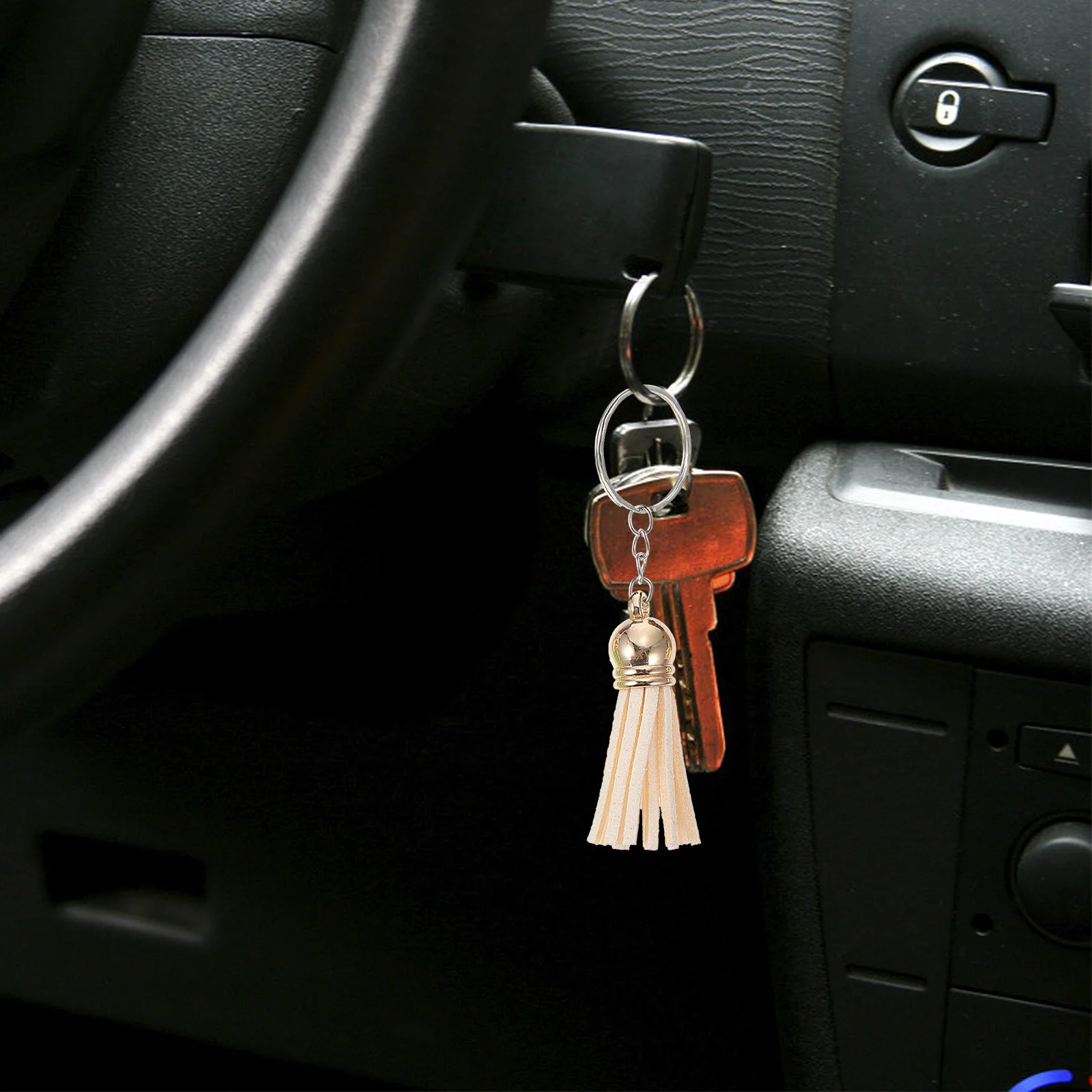 

50Pcs Tassel Keychain Pendants Colorful DIY Bag Decorations Handmade Accessories Tassel Pendants